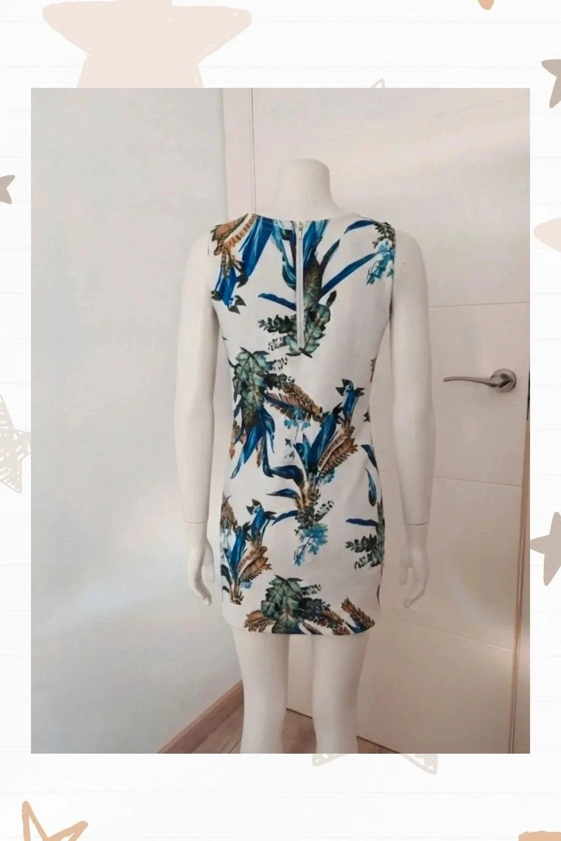 Korte jurk met bloemenprint - Maat M – photo 2